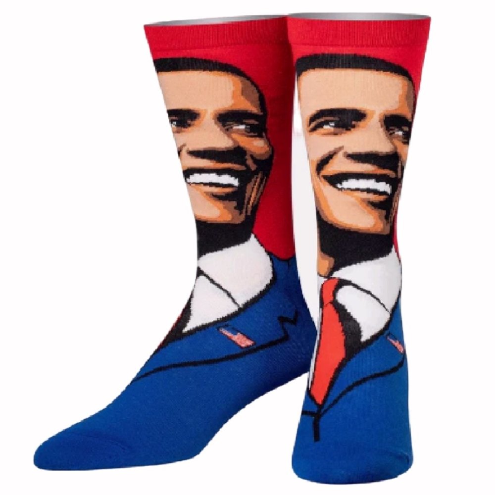 Obama Athletic Crew Socks - NEW Fast Ship